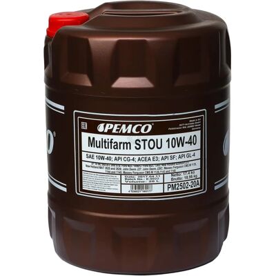 MANNOL - Pemco Multifarm 10W40 Uni - 20L - Engine oil MANNOL - Pemco Multifarm 10W40 Uni - 20L - Engine oil