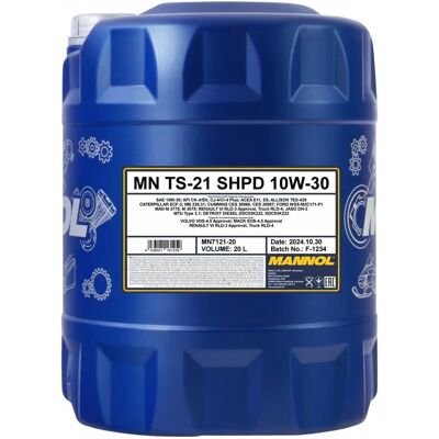 Mannol Nutzfahrzeug-Motoröl 10W-30 - Motoröl Mannol Nutzfahrzeug-Motoröl 10W-30 - Motoröl