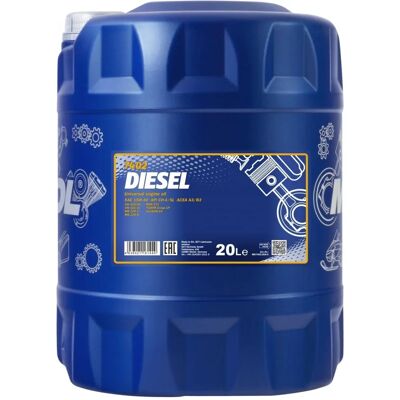Λιπαντικό κινητήρα Mannol 15W-40 Diesel - 20L - Συμβατό με VW, Mercedes, Toyota Λιπαντικό κινητήρα Mannol 15W-40 Diesel - 20L - Συμβατό με VW, Mercedes, Toyota