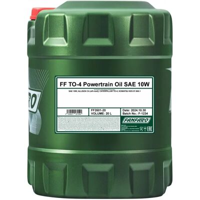 Λάδι μετάδοσης Fanfaro To-4 20L - Powertrain Oil Λάδι μετάδοσης Fanfaro To-4 20L - Powertrain Oil
