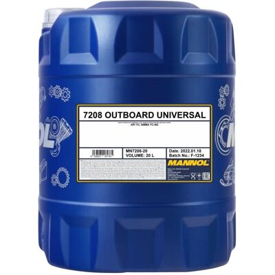 MANNOL MN7208-20 - Außenborder Universal Zweitaktöl MANNOL MN7208-20 - Außenborder Universal Zweitaktöl