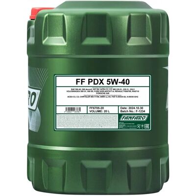 Fanfaro Profi Line PDX 5W-40 Motoröl - Motoröl Fanfaro Profi Line PDX 5W-40 Motoröl - Motoröl