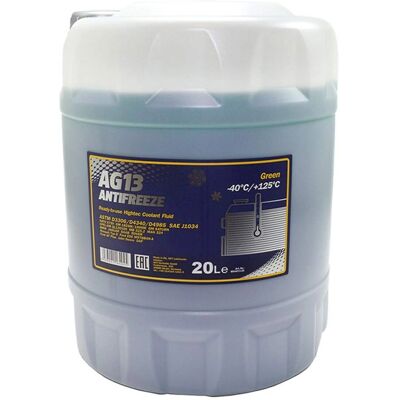 MANNOL AG13 Hightec -40°C Green Antifreeze - Coolant MANNOL AG13 Hightec -40°C Green Antifreeze - Coolant