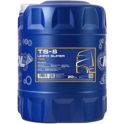 Mannol Mannol TS-8 UHPD Super 5W-30 Λιπαντικό κινητήρα - Λιπαντικό κινητήρα Mannol Mannol TS-8 UHPD Super 5W-30 Λιπαντικό κινητήρα - Λιπαντικό κινητήρα