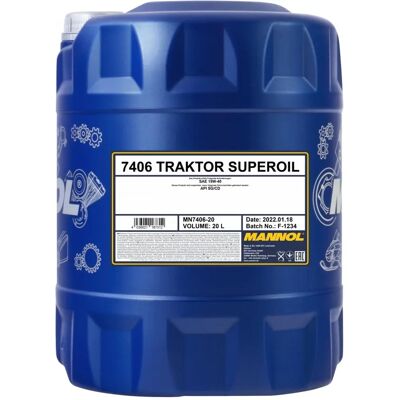 Λάδι Τρακτέρ Mannol 20L - API SG/CD, 15W-40 Λάδι Τρακτέρ Mannol 20L - API SG/CD, 15W-40