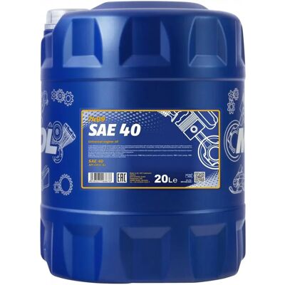 MANNOL - 7409 - 20L - SAE 40 - Λιπαντικό κινητήρα MANNOL - 7409 - 20L - SAE 40 - Λιπαντικό κινητήρα