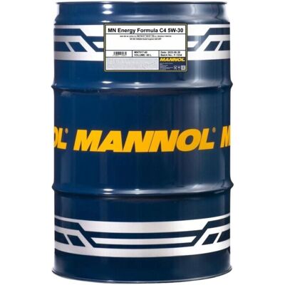 Mannol Energy Formula C4 5W-30 60L Motorolja Mannol Energy Formula C4 5W-30 60L Motorolja