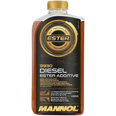 Additivo Diesel Ester MANNOL 1L - Migliora l'efficienza del carburante Additivo Diesel Ester MANNOL 1L - Migliora l'efficienza del carburante