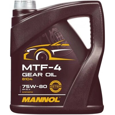 Λάδι μεταδόσεων Mannol MTF-4 - 75W-80 GL-4 - Χειροκίνητο Λάδι μεταδόσεων Mannol MTF-4 - 75W-80 GL-4 - Χειροκίνητο