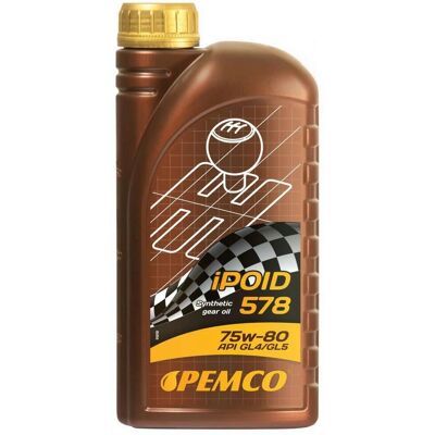 Pemco 1L Versnellingsolie - SAE 75W-80 voor handgeschakelde transmissies Pemco 1L Versnellingsolie - SAE 75W-80 voor handgeschakelde transmissies