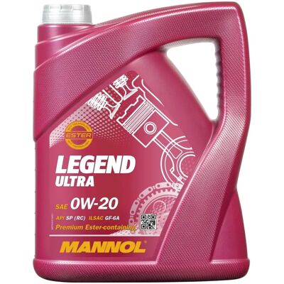 MANNOL 5L Dexos 1 Gen 2 0W-20 Huile moteur SN Plus RC WSS-M2C947-B1 - Huile moteur MANNOL 5L Dexos 1 Gen 2 0W-20 Huile moteur SN Plus RC WSS-M2C947-B1 - Huile moteur
