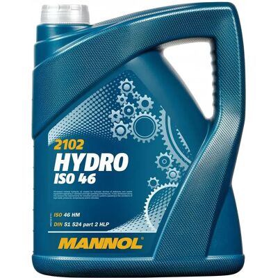 MANNOL Hydro ISO 46 Ελαστικό υδραυλικό λάδι - 5L MANNOL Hydro ISO 46 Ελαστικό υδραυλικό λάδι - 5L