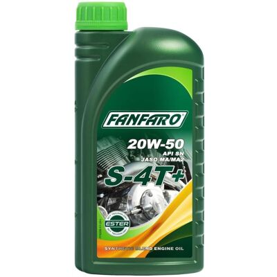 MANNOL Fanfaro S-4T+ 20W-50 Λάδι Κινητήρα - Λάδι κινητήρα MANNOL Fanfaro S-4T+ 20W-50 Λάδι Κινητήρα - Λάδι κινητήρα