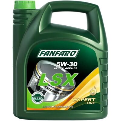 Λιπαντικό κινητήρα FANFARO 5W30 πλήρως συνθετικό - Συμβατό με πολλά εμπορικά σήματα Λιπαντικό κινητήρα FANFARO 5W30 πλήρως συνθετικό - Συμβατό με πολλά εμπορικά σήματα