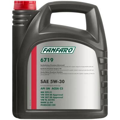 Λάδι κινητήρα Longlife 5W-30 Fanfaro Λάδι κινητήρα Longlife 5W-30 Fanfaro