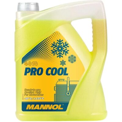 MANNOL MN4414-5 Yellow Coolant - 5L Motorcycle Engine Antifreeze MANNOL MN4414-5 Yellow Coolant - 5L Motorcycle Engine Antifreeze