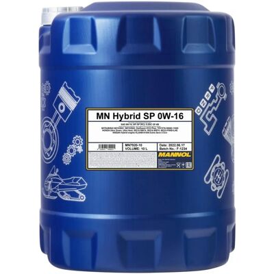 Λιπαντικό Κινητήρα Mannol Mannol Υβριδικό 0W-16 10L - Λιπαντικό Κινητήρα Λιπαντικό Κινητήρα Mannol Mannol Υβριδικό 0W-16 10L - Λιπαντικό Κινητήρα