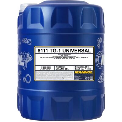 Παγκόσμιο λάδι μετάδοσης MANNOL MN8111-20 75W-80 για Renault, Volvo, DAF, Iveco, MAN Παγκόσμιο λάδι μετάδοσης MANNOL MN8111-20 75W-80 για Renault, Volvo, DAF, Iveco, MAN