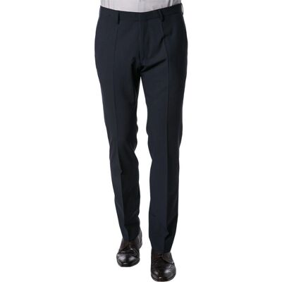 Roy Robson Slim-Fit Blauwe Wolbroek - Broek Roy Robson Slim-Fit Blauwe Wolbroek - Broek
