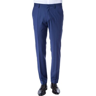 Roy Robson Slim Fit Blaue Wolle Hose - Hose Roy Robson Slim Fit Blaue Wolle Hose - Hose