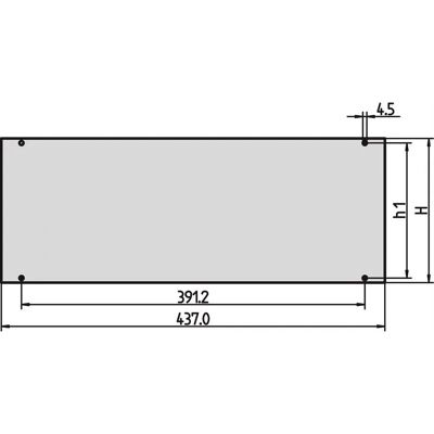 Schroff 3U Serverrack-Frontplatte - Aluminium, Silber Schroff 3U Serverrack-Frontplatte - Aluminium, Silber