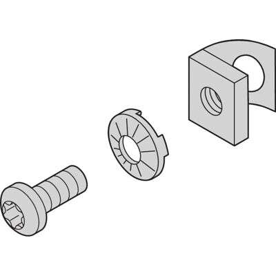 Schroff Novastar Befestigungskit - T-Nut 4 stk M6 - Serverrack Zubehör Schroff Novastar Befestigungskit - T-Nut 4 stk M6 - Serverrack Zubehör