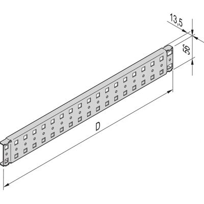 nVent SCHROFF - 27230170 - 19 Zoll - 900 T Gehäuse - Rackzubehör nVent SCHROFF - 27230170 - 19 Zoll - 900 T Gehäuse - Rackzubehör