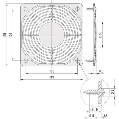 nVent SCHROFF 60225052 - 19 Zoll Montagematerial nVent SCHROFF 60225052 - 19 Zoll Montagematerial