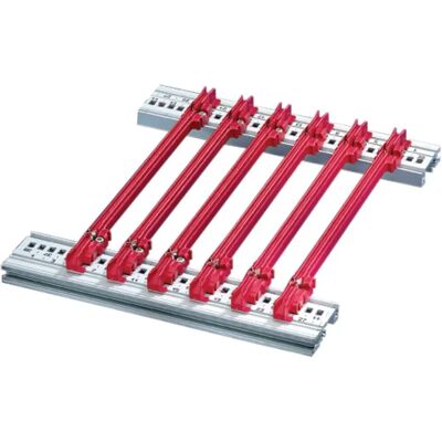 Schroff 24568361 Kabelmanagement - 160mm, Rot, 10 stk Schroff 24568361 Kabelmanagement - 160mm, Rot, 10 stk