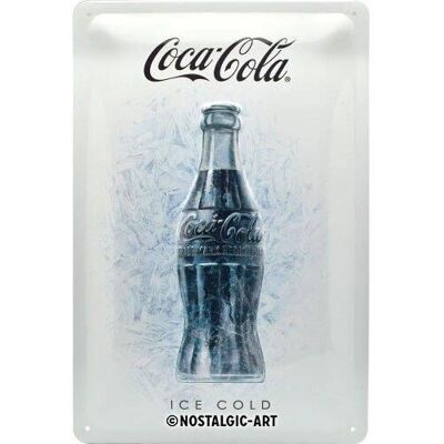 Nostalgic Art - Coca-Cola Tabliczka blaszana - 20x30 cm - Tabliczka dekoracyjna Nostalgic Art - Coca-Cola Tabliczka blaszana - 20x30 cm - Tabliczka dekoracyjna