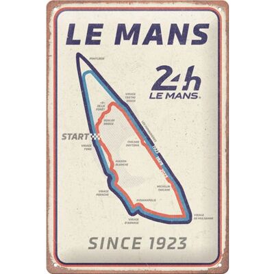 Nostalgic Art 46026238 Plaque décorative Bleu, Rouge, Blanc Nostalgic Art 46026238 Plaque décorative Bleu, Rouge, Blanc