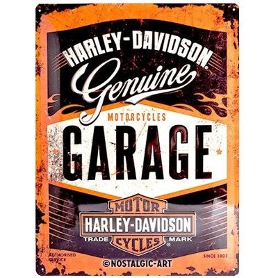 Nostalgic Art Groot Bord Harley-Davidson - Garage - Decoratie Nostalgic Art Groot Bord Harley-Davidson - Garage - Decoratie