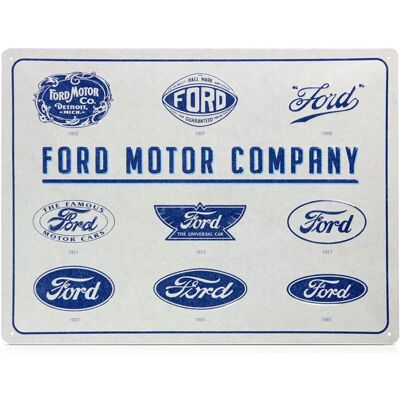 Nostalgic Art Ford Logo Evoluce Sign 30x40cm Nostalgic Art Ford Logo Evoluce Sign 30x40cm