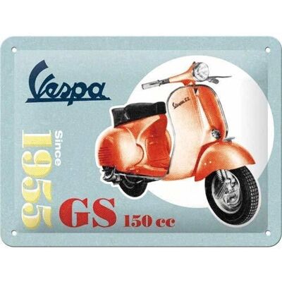 Nostalgic Art - 4036113262314 Vespa GS 150 Since 1955 - Flerfärg - Tennskylt Nostalgic Art - 4036113262314 Vespa GS 150 Since 1955 - Flerfärg - Tennskylt