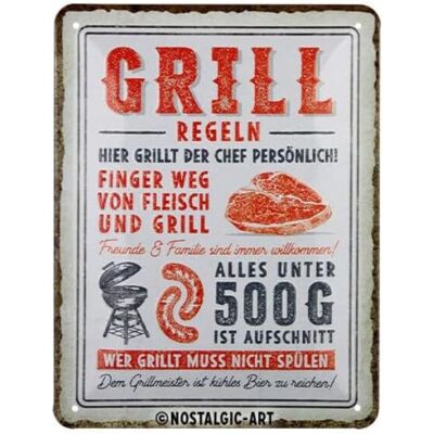 Plaque décorative intérieure en métal Nostalgic Art 45104974 Plaque décorative intérieure en métal Nostalgic Art 45104974
