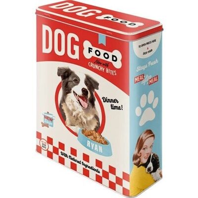 Nostalgic Art Nourriture pour chiens XL - Boîte de stockage embossed Nostalgic Art Nourriture pour chiens XL - Boîte de stockage embossed