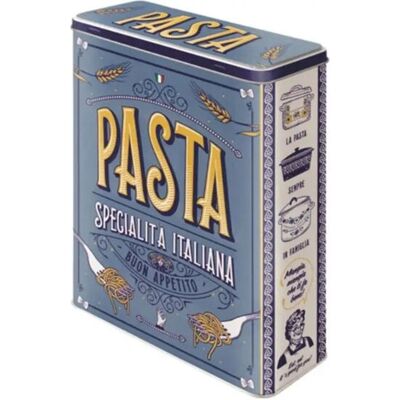 Nostalgic Art Pasta Specialita Italiana - Boîte Rectangulaire 4L - Boîte à pâtes Nostalgic Art Pasta Specialita Italiana - Boîte Rectangulaire 4L - Boîte à pâtes