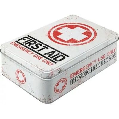 Nostalgic Art Erste Hilfe Notfalleinsatz Rechteckige Dose 2,5 l - Erste Hilfe Set Nostalgic Art Erste Hilfe Notfalleinsatz Rechteckige Dose 2,5 l - Erste Hilfe Set