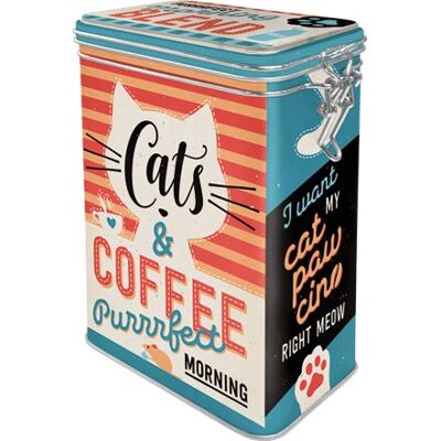Nostalgic Art Gatos & Café Recipiente - 1,3L Multicolor Nostalgic Art Gatos & Café Recipiente - 1,3L Multicolor