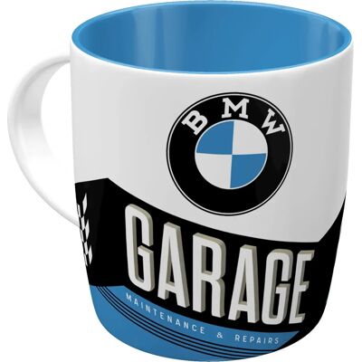 Caneca BMW Garage da Nostalgic Art - Cerâmica 330ml, Licença oficial Caneca BMW Garage da Nostalgic Art - Cerâmica 330ml, Licença oficial