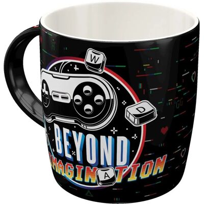 Nostalgic-Art Gaming Beyond Imagination Tasse en céramique Nostalgic-Art Gaming Beyond Imagination Tasse en céramique