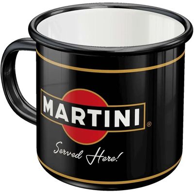 Nostalgic-Art Νοσταλγικό-Art Martini σερβίρεται εδώ Κούπα σμάλτου - ΤελευταίαΑγορά Nostalgic-Art Νοσταλγικό-Art Martini σερβίρεται εδώ Κούπα σμάλτου - ΤελευταίαΑγορά