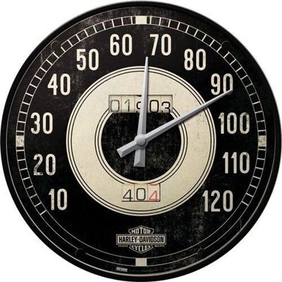 Nostalgic Art Harley Davidson Quarzuhr - 31cm - Wanduhr Nostalgic Art Harley Davidson Quarzuhr - 31cm - Wanduhr