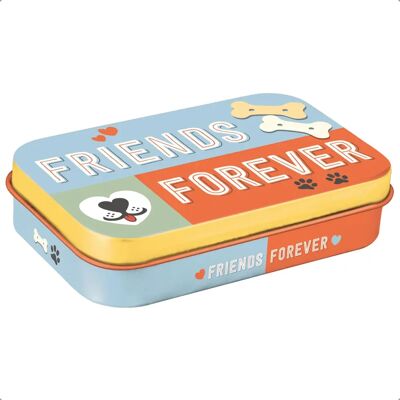 Nostalgic-Art Boîte de rangement pour friandises pour animaux - Friends Forever - Rangement animal Nostalgic-Art Boîte de rangement pour friandises pour animaux - Friends Forever - Rangement animal