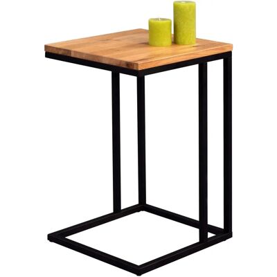 Hometrends4you 588022 Nick Beistelltisch - MDF, Wild Eiche, Schwarz - Beistelltisch Hometrends4you 588022 Nick Beistelltisch - MDF, Wild Eiche, Schwarz - Beistelltisch