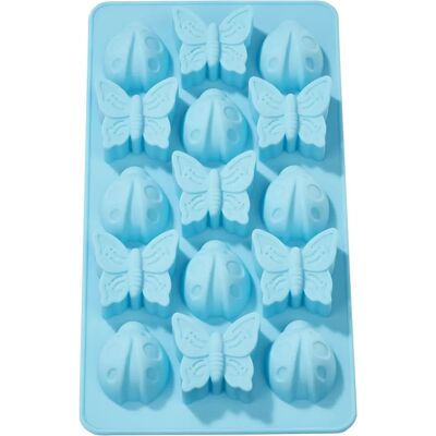 HobbyFun - 2007028 - Blau - 21,3x11,5 cm - Silikonform HobbyFun - 2007028 - Blau - 21,3x11,5 cm - Silikonform