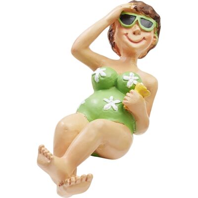 HobbyFun - Seaside tourist figurine - Beige - 6 cm - Figurine HobbyFun - Seaside tourist figurine - Beige - 6 cm - Figurine