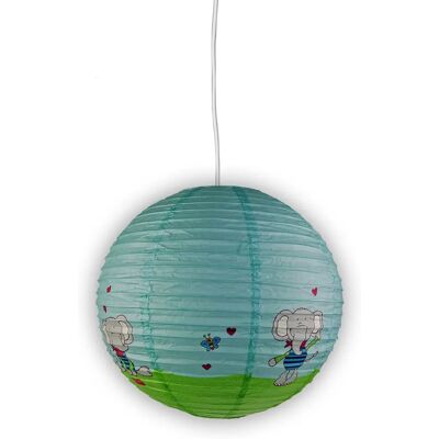 Niermann Standby Elefanten Papierpendelleuchte - Kinderfreundlich, Umwelt, 40cm Niermann Standby Elefanten Papierpendelleuchte - Kinderfreundlich, Umwelt, 40cm