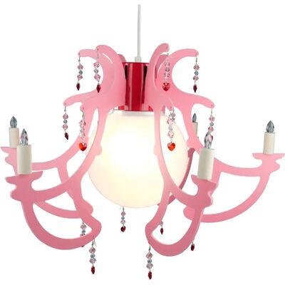 Lampada sospesa Rosata di NIERMANN - Decorazione stanza bambini Lampada sospesa Rosata di NIERMANN - Decorazione stanza bambini