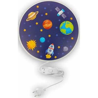 Lampe Murale Enfant NIERMANN Weltall - Incassable, 25cm - Publicité Lampe Murale Enfant NIERMANN Weltall - Incassable, 25cm - Publicité